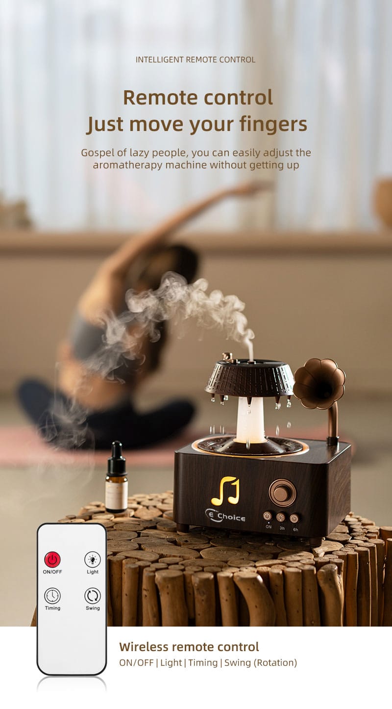E-Choice Vintage Record Player Aroma Diffuser