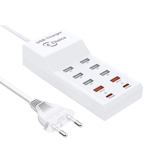 E-Choice 96W 10-Port Professional Charging Station