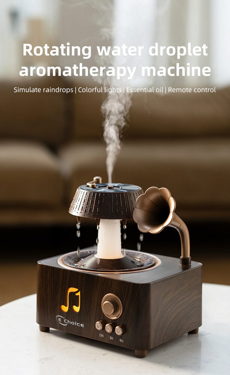 E-Choice Vintage Record Player Aroma Diffuser