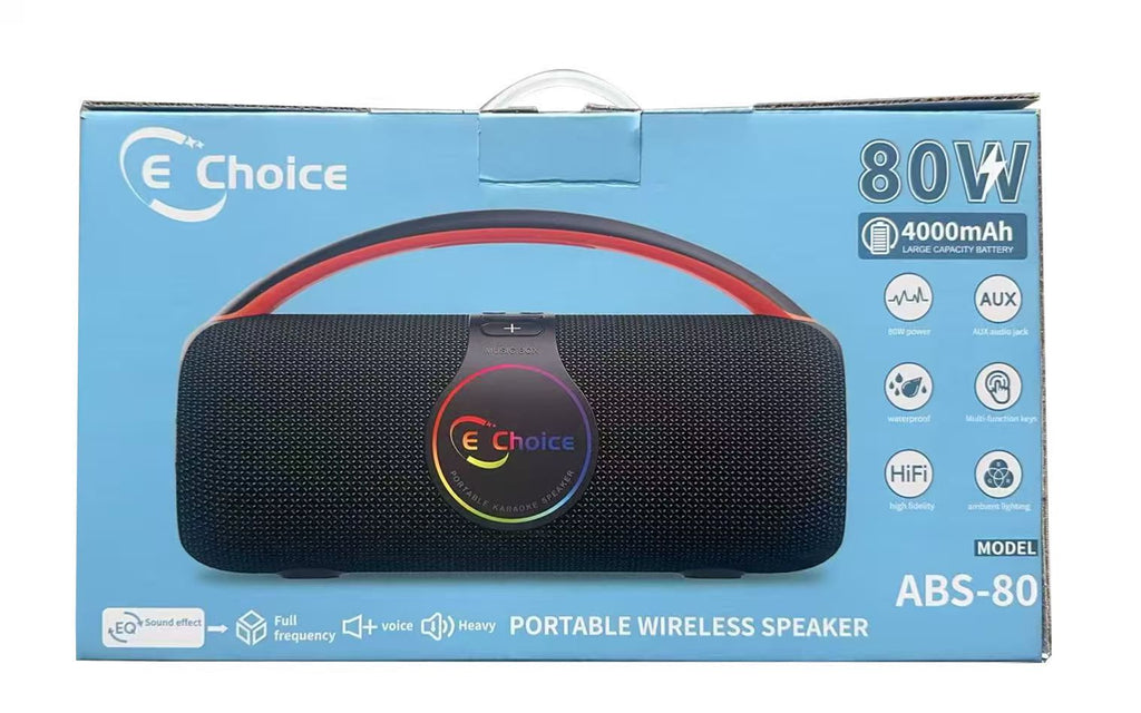 E-Choice Portable Wireless Bluetooth Speaker