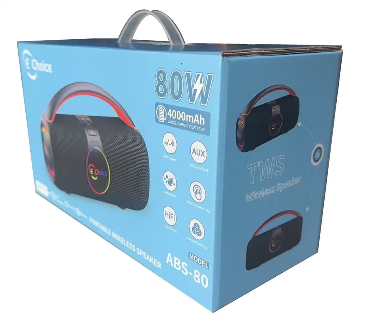 E-Choice Portable Wireless Bluetooth Speaker